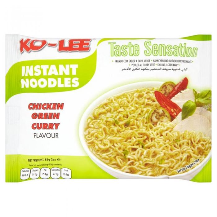 KO LEE Taste Sensation Chicken Green Curry 85g