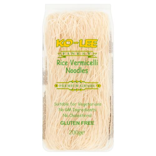 DUNIYA | KO LEE Thick White Rice Vermicelli 200g Thumbnail