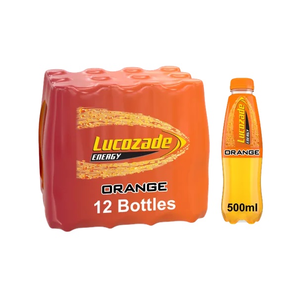 Lucozade Energy Orange Bottle 500ml