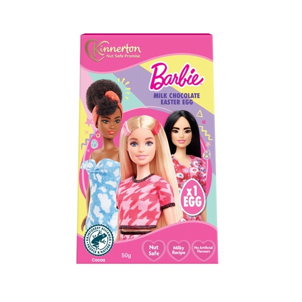 Kinnerton Barbie Easter Egg 50g 