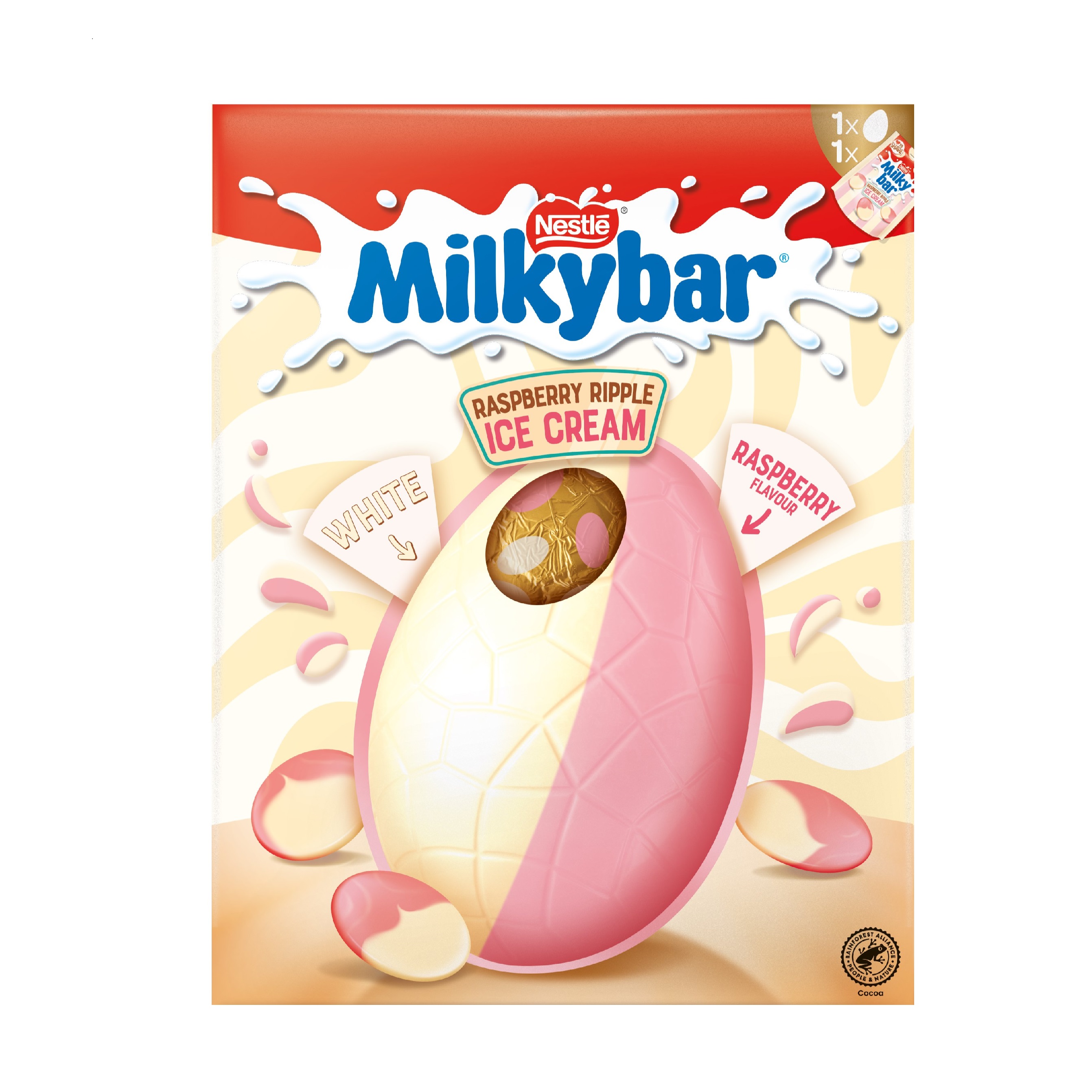 Milkybar Raspberry Ripple Giant Egg 236g 