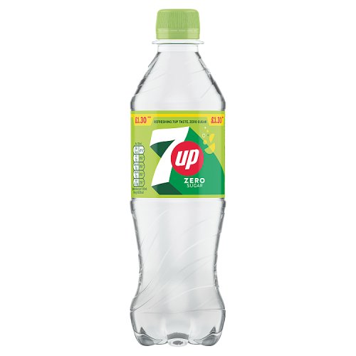 7Up Zero 500ml PM £1.35