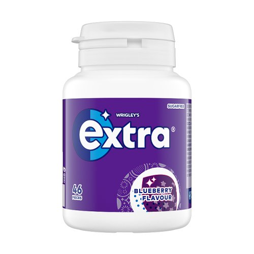 Extra Bottle 46s Blueberry Sugar Free 64g