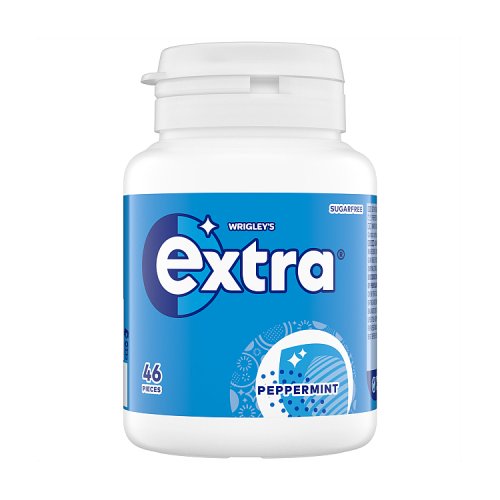 Extra Bottle 46s Peppermint Sugar Free 64g