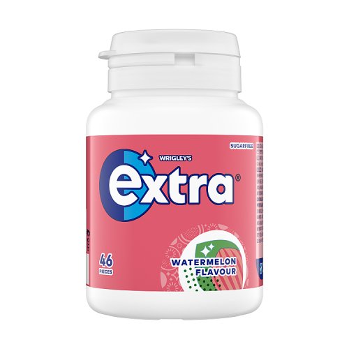 Extra Bottle 46s Watermelon Sugar Free 64g