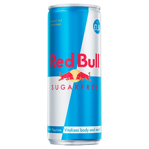 Red Bull Sugar Free PM £1.60 250ml