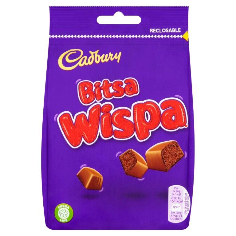 Cadbury Bitsa Wispa Large Bag 100g