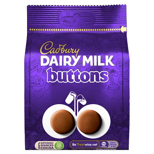 DUNIYA | Cadbury Dairy Milk Giant Buttons Larg Bag Large Bag 100g Thumbnail