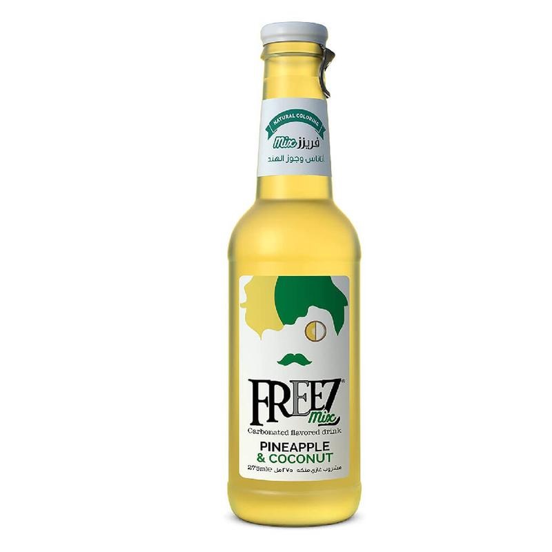 Freez Mix Sparkling Pineapple Coconut 6pk (6 x 275ml)