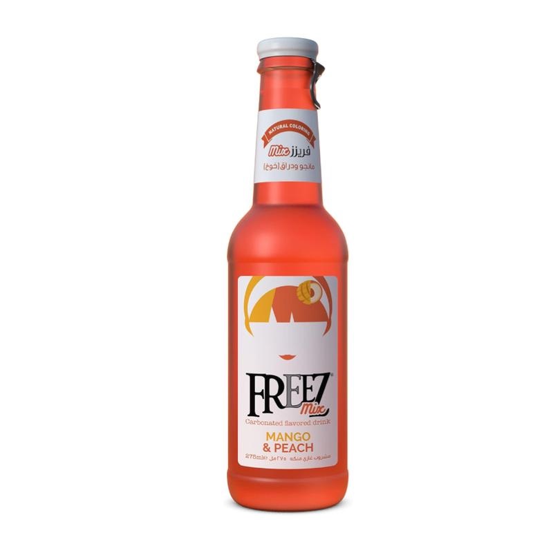 Freez Mix Sparkling Mango Peach 6pk (6 x 275ml)