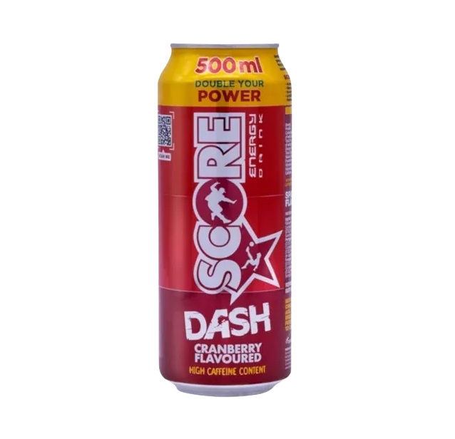 Score Cranberry Dash Energy Drink 500ml