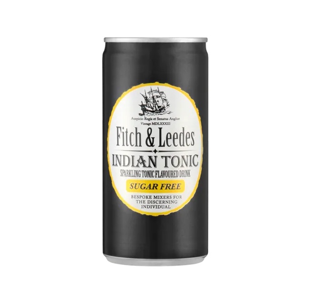 Fitch & Leedes Indian Tonic Water Sugar Free 200ml