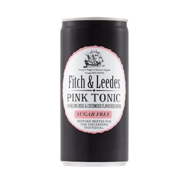 Fitch & Leedes Pink Tonic Water Sugar Free 200ml