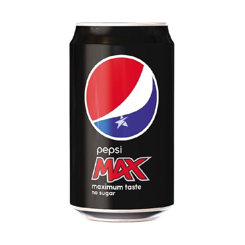 Pepsi Max Cola Can NAS 330ml