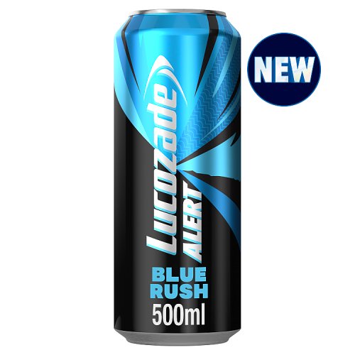 Lucozade Alert Blue Rush 500ml 