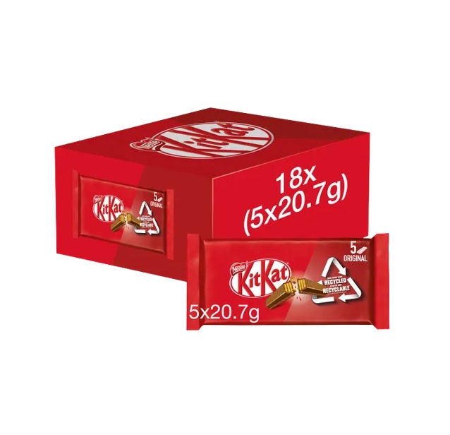 KitKat 2 Finger Milk 5pk (5 x 20.7g) 103.5g