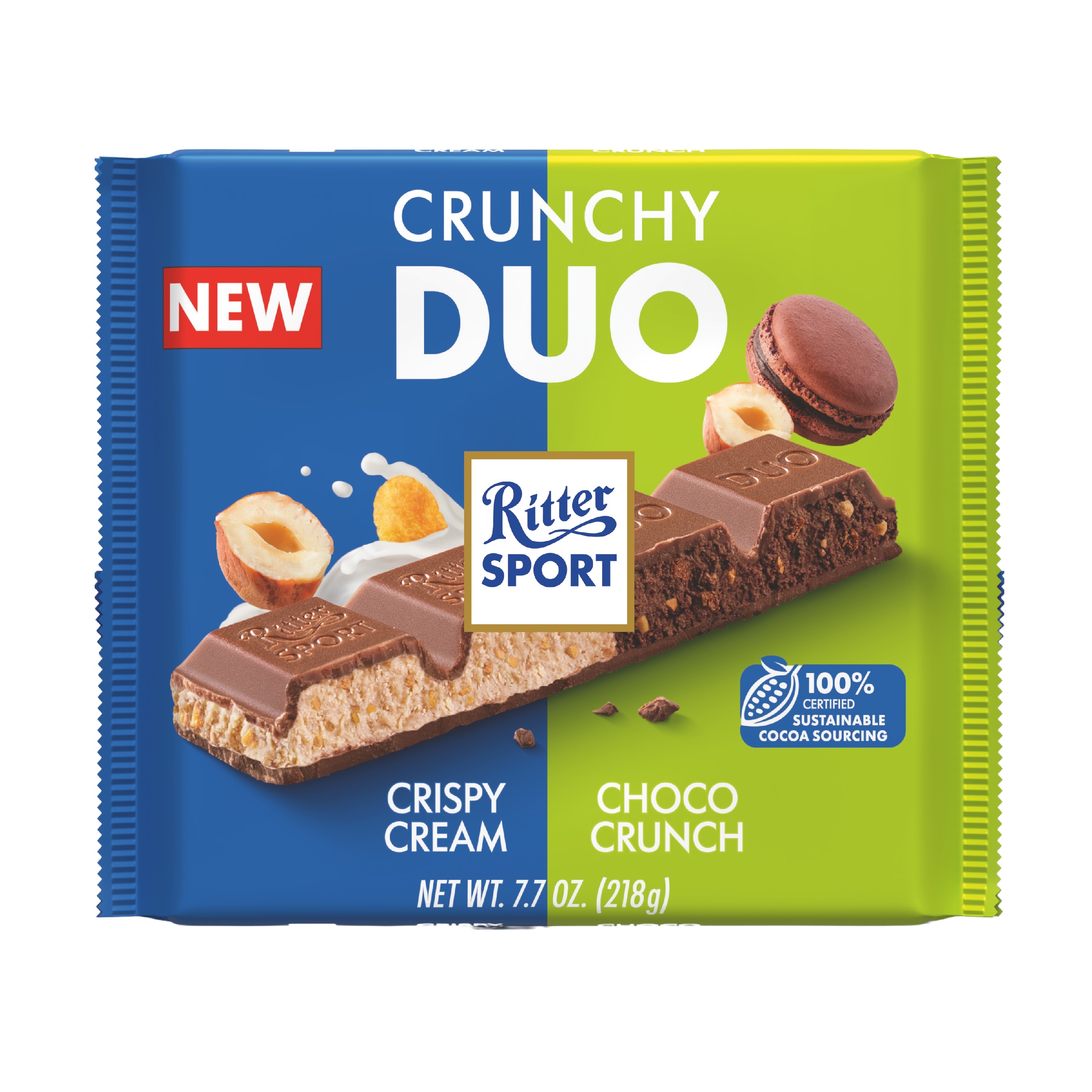 Ritter Sport Duo Crunchy 218g