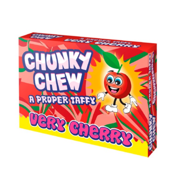 DUNIYA | Chunky Chew Very Cherry Flavour Candy 100g Thumbnail