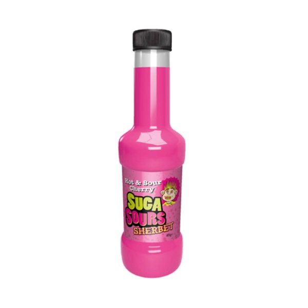 Suga Sours Sherbet Hot & Sour Cherry 85g