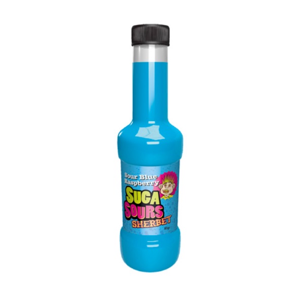 Suga Sours Sherbet Sour Blue Raspberry 85g