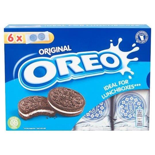 Oreo Original Vanilla Sandwich Biscuits 6pk 132g