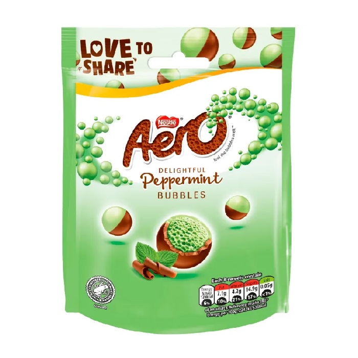 DUNIYA | Aero Bubbles Peppermint Mint Choco Pouch 80g Thumbnail