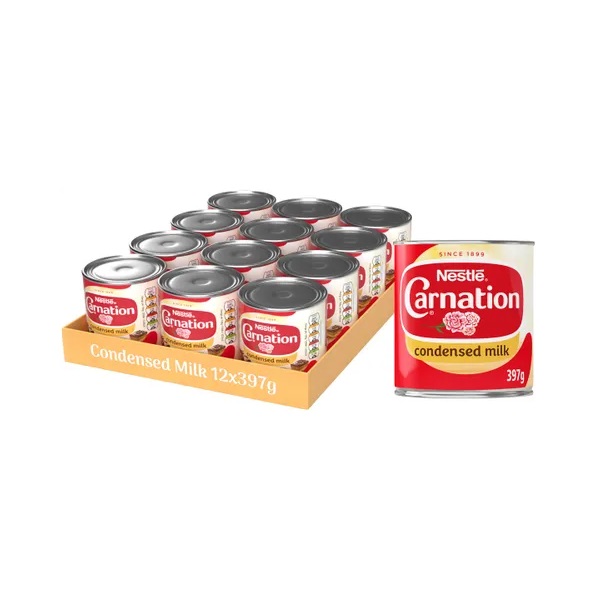 Carnation Sweetened Condensed Milk (12 x 397g)