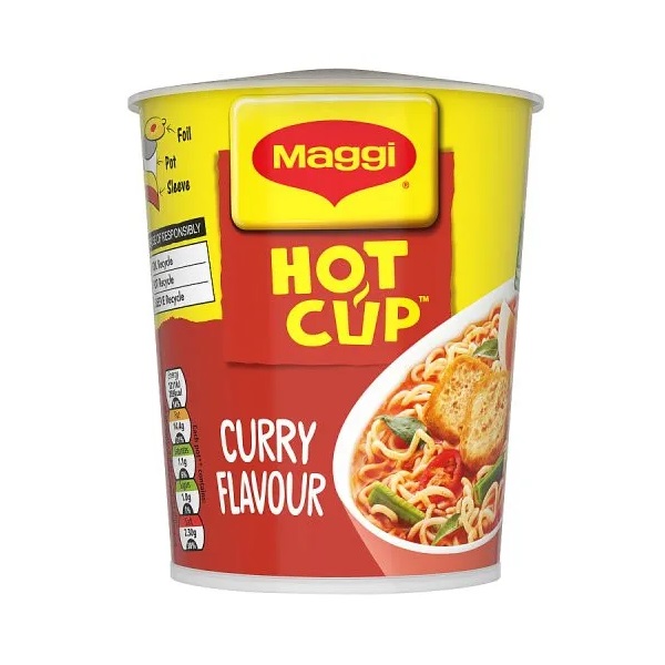 DUNIYA | Maggi Hot Noodles Cup Curry 59.2g Thumbnail