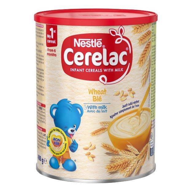 Cerelac Wheat & Milk Infant Cereal (6 x 400g)