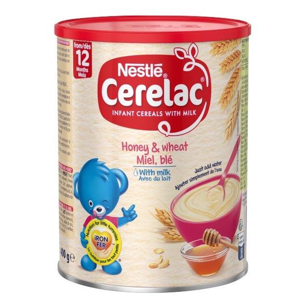 Cerelac Honey & Wheat & Milk Infant Cereal (6 x 400g)