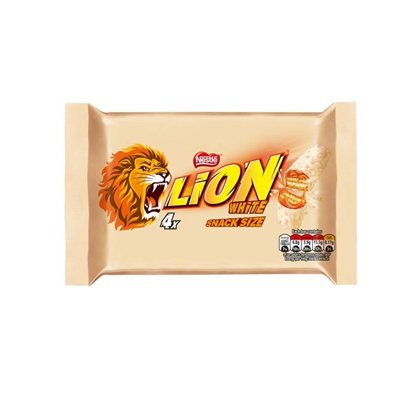 Lion White 4pk (4 x 30g) NEW