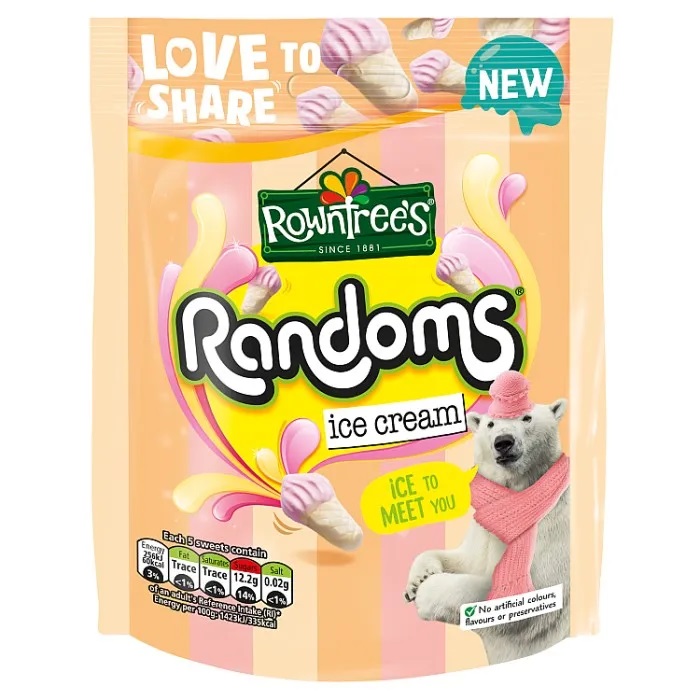 Rowntrees Randoms Ice Creams 120g