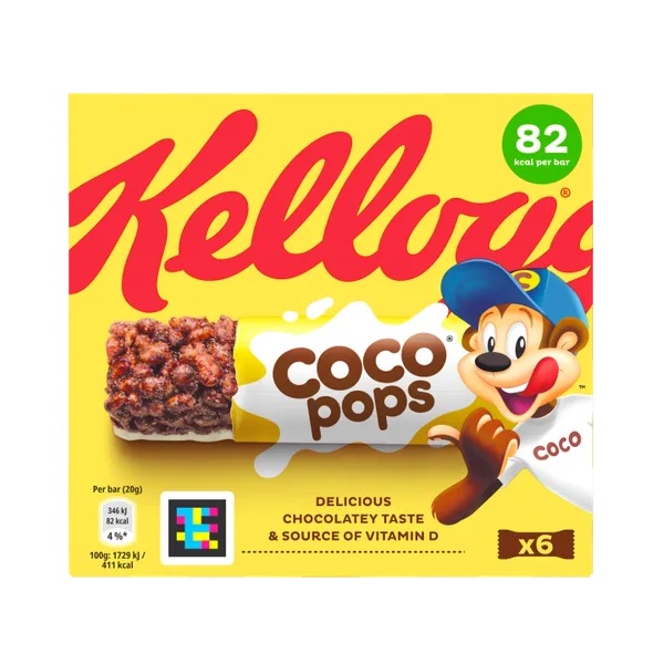 DUNIYA | Kelloggs Coco Pops Cereal Bars 6pk (6 x 20g) Thumbnail