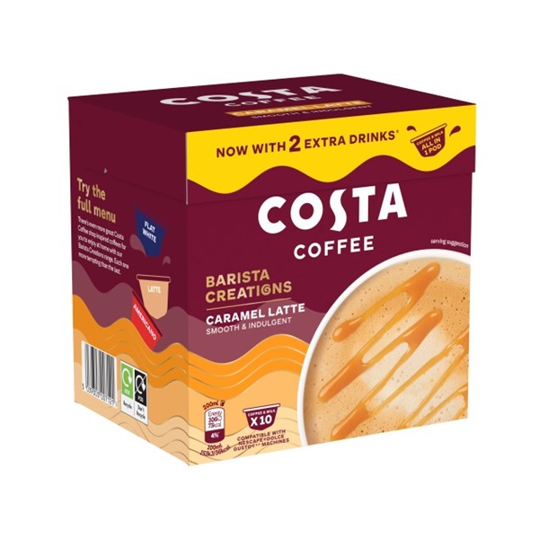 DUNIYA | Costa Coffee Dolce Gusto Caramel Latte Pods 10s 160g Thumbnail