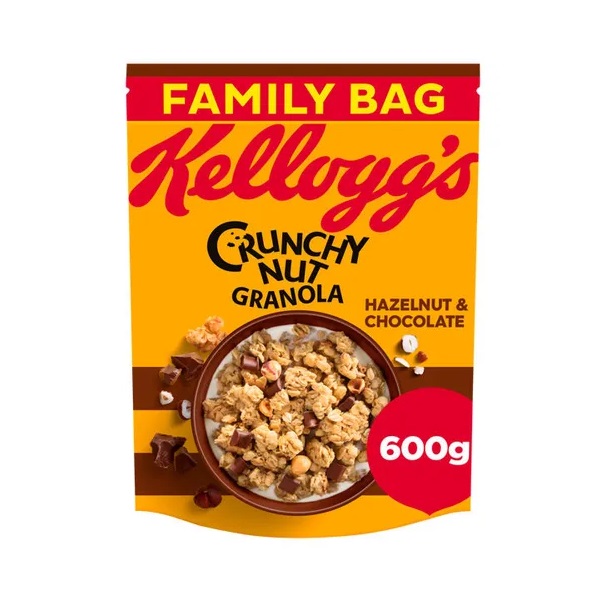 DUNIYA | Kelloggs Crunchy Nut Granola Hazelnut & Chocolate 600g Thumbnail