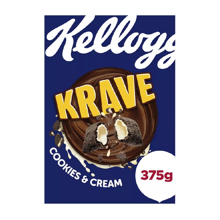 Kelloggs Krave Cookies & Cream 375g