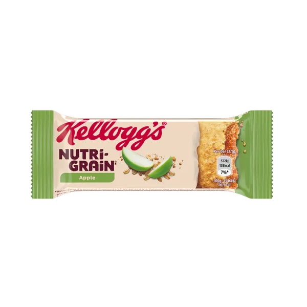 Kelloggs Nutri Grain Fruity Bars Apple 37g