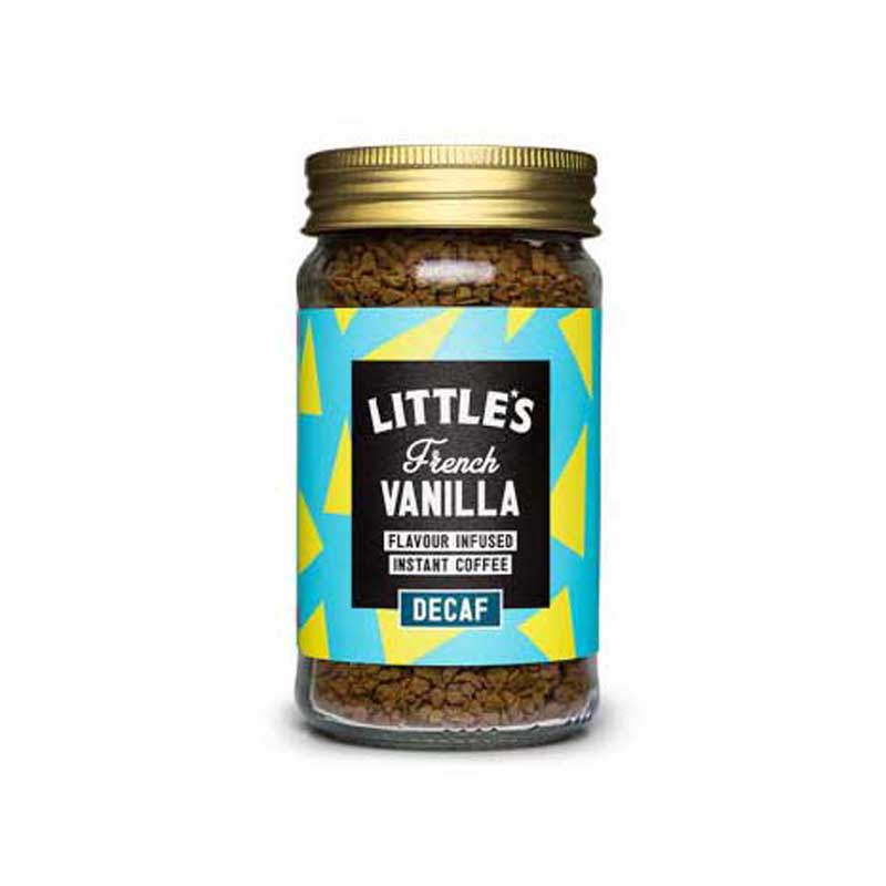 Littles Decaf Instant Coffee French Vanilla 50g