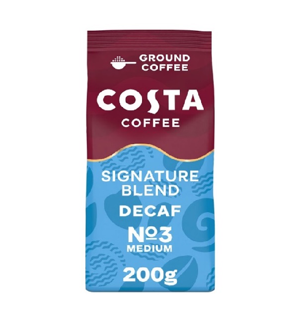 DUNIYA | Costa Ground Coffee Decaf Roast & Signature Blend 200g Thumbnail