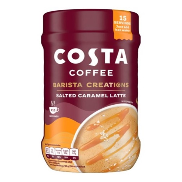 Costa Coffee Barista Creations Instant Salted Caramel 255g