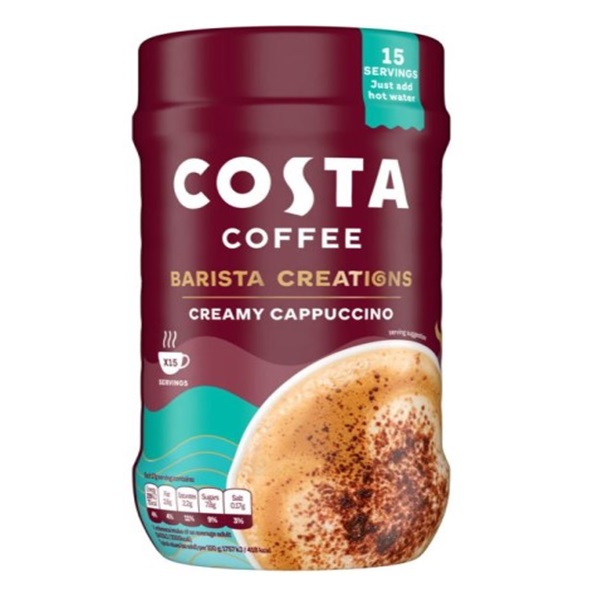 Costa Coffee Barista Creations Instant Creamy Cappuccino 255g