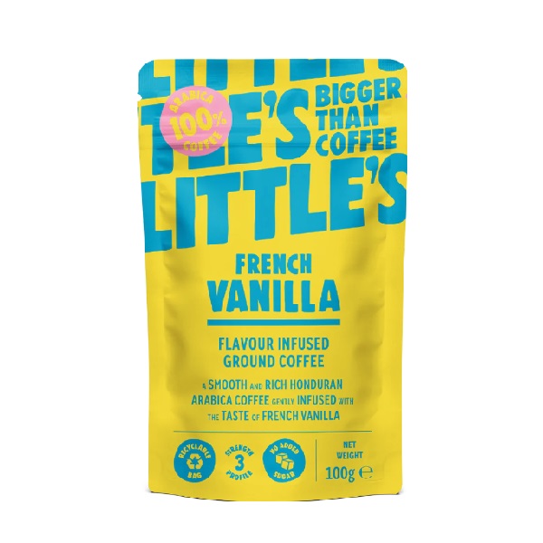 Littles Ground Coffee French Vanilla 100g