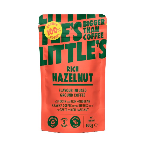 Littles Ground Coffee Rich Hazelnut 100g