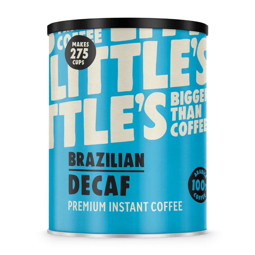 Littles Premium Instant Coffee Brazilian Decaf Tin 500g