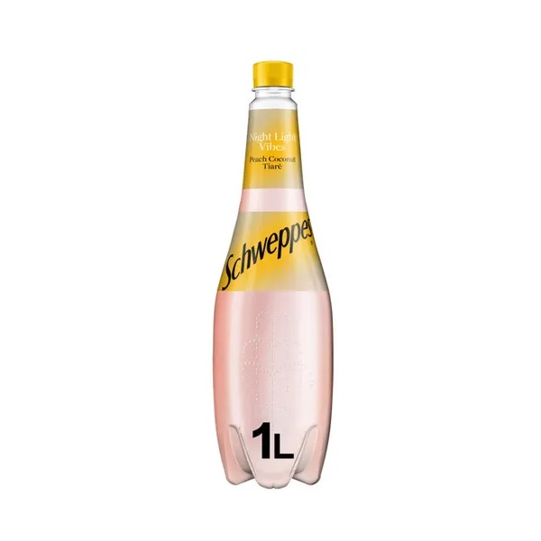 DUNIYA | Schweppes Peach Coconut Soda Water 1Ltr Thumbnail