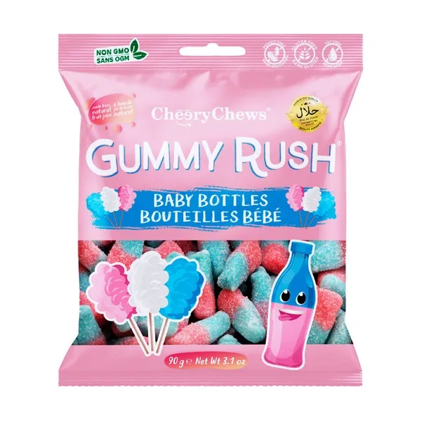 Gummy Rush Baby Bottles 90g