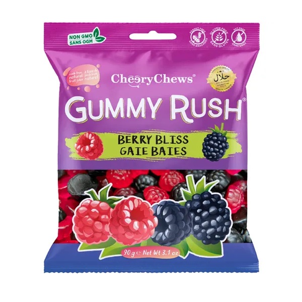 Gummy Rush Berry Bliss 90g