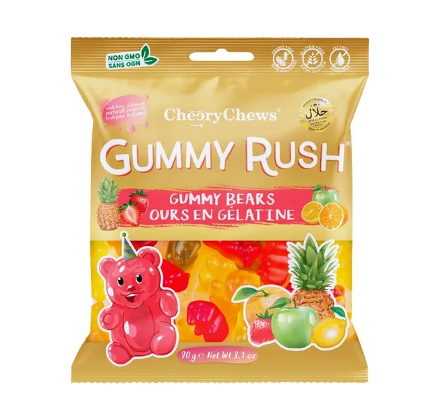 Gummy Rush Gummy Bears 90g