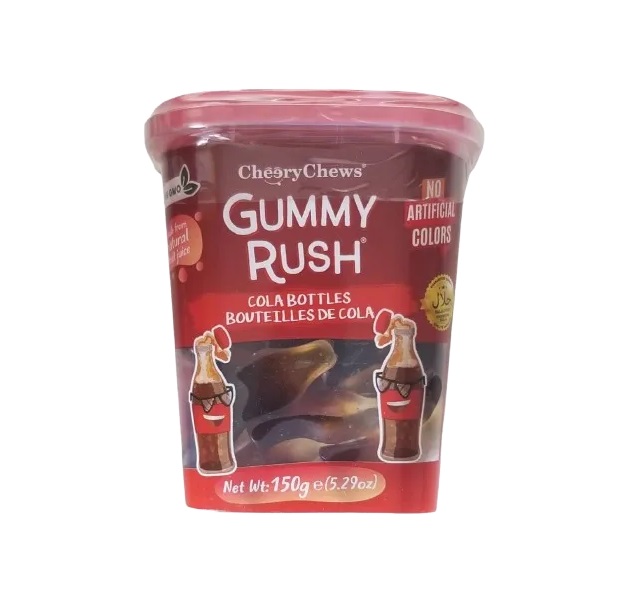 DUNIYA | Gummy Rush Cola Bottles Tub 150g Thumbnail