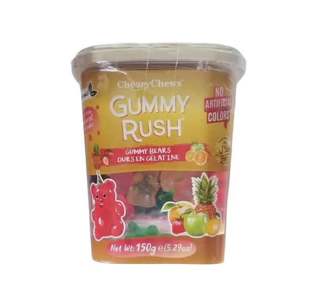 Gummy Rush Gummy Bears Tub 150g